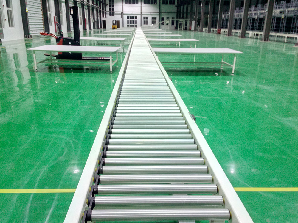 roller conveyor system